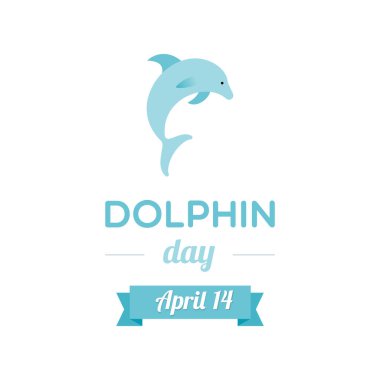 Yunus Günü. 14 Nisan. Vektör illüstrasyonu, düz tasarım