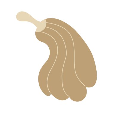 El yapımı balkabağı karalaması. Şükran Günü ve Cadılar Bayramı süsü. Vektör illüstrasyonu, düz tasarım