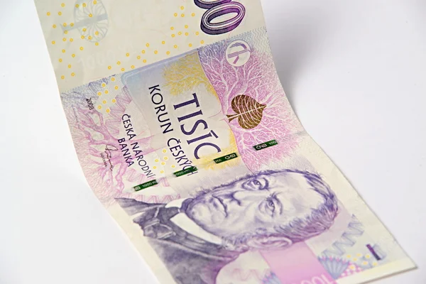 Чешская денежная корона — стоковое фото