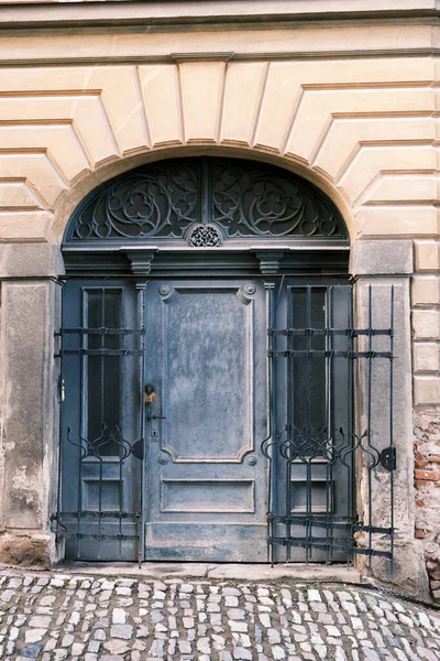 Antigua Puerta Casa Antigua — Foto de Stock