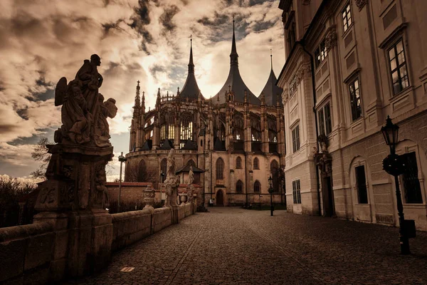 Cathedral Kutna Hora Protected Unesco Czech Republic — Stock Photo, Image