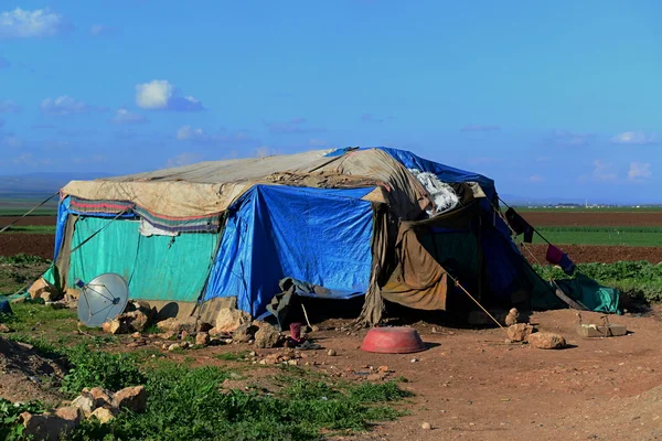 Portrait of refugees — Stock Photo, Image