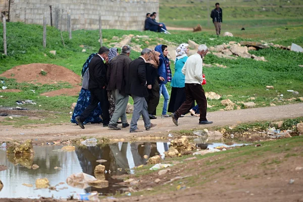 Повернутися в Kobane — стокове фото