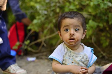 Babska (Sırpça - Croatina sınır mülteciler)