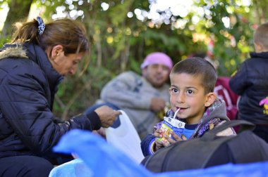 Babska (Sırpça - Croatina sınır mülteciler)