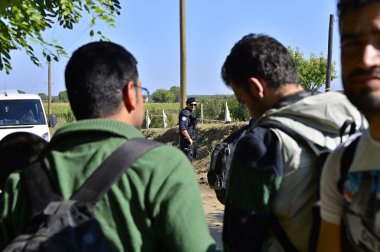 Babska (Sırpça - Croatina sınır mülteciler)