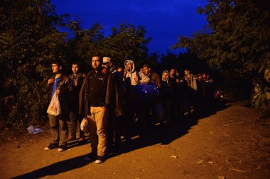 Babska (Sırpça - Croatina sınır mülteciler)