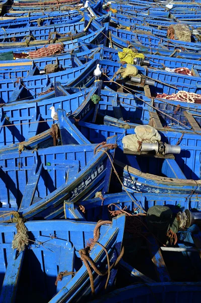 Bonito barco azul — Foto de Stock