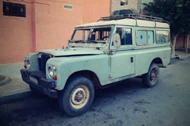 Vintage offroad araba