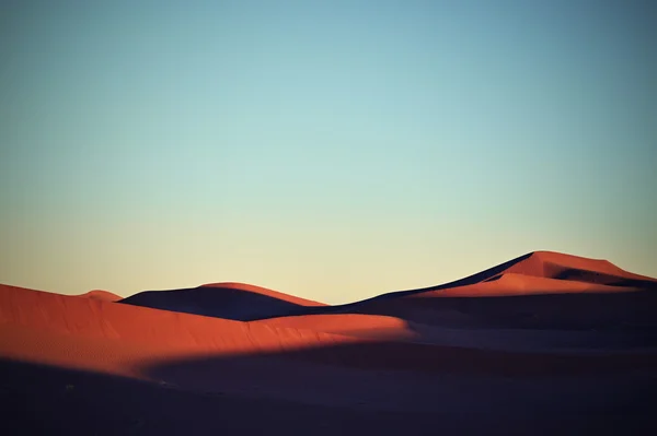 Sahara desierto en Marruecos — Foto de Stock