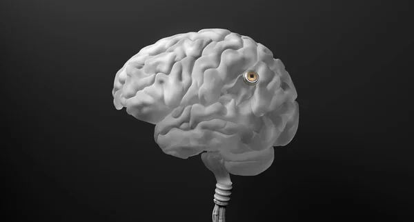 Штучний Інтелект Нейромережеві Технології Машинне Навчання Мислення Обчислення — стокове фото