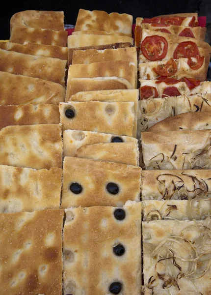 Лигурийские соленые торты — стоковое фото
