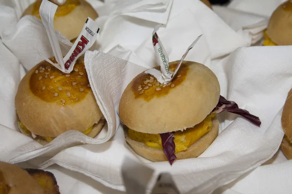 Hamburguesa de pescado —  Fotos de Stock