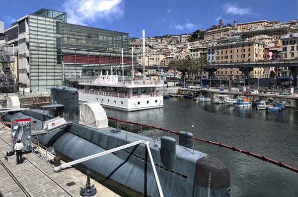 Blick auf Genua, Italien — Stockfoto