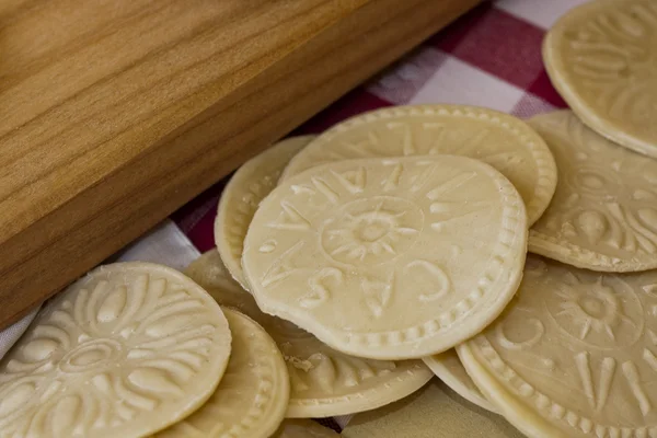 Pâtes italiennes fraîches faites à la main — Photo