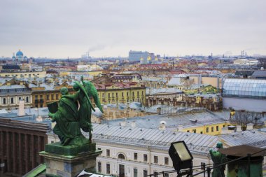St. Isaac's Katedrali, Saint Petersburg görünümü