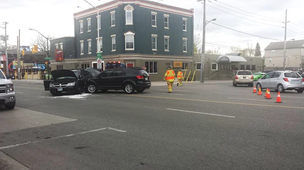 London Ontario, Kanada - 03 Mayıs 2016: İtfaiye cevap için bir