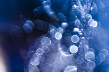 Çizgileri ve eğrileri ve w soyut bulanık blu (ish) arka plan