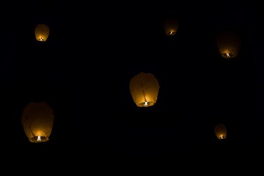 Çince fenerler aşk gece gökyüzü, gökyüzü