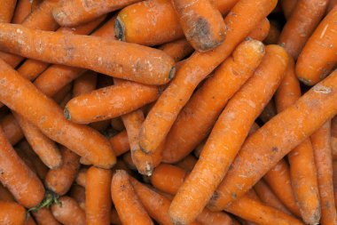 Turuncu havuç yüksek karşıtlık arka plan