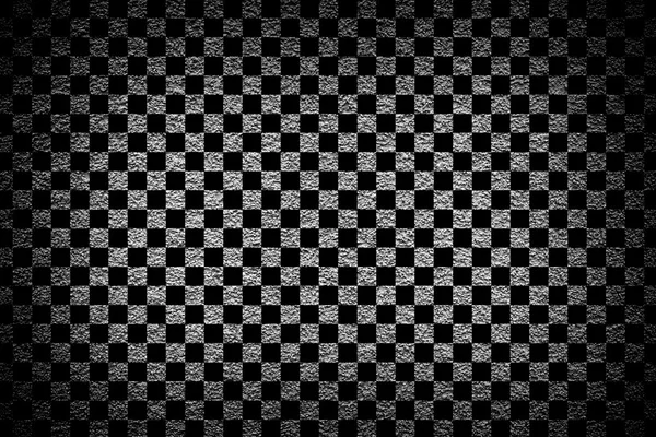 灰色的护岸墙腻子高对比与渐晕效果宏纹理背景下象棋风格 — 图库照片