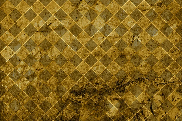Текстура из золотого мрамора плиты макроромба стиле — стоковое фото
