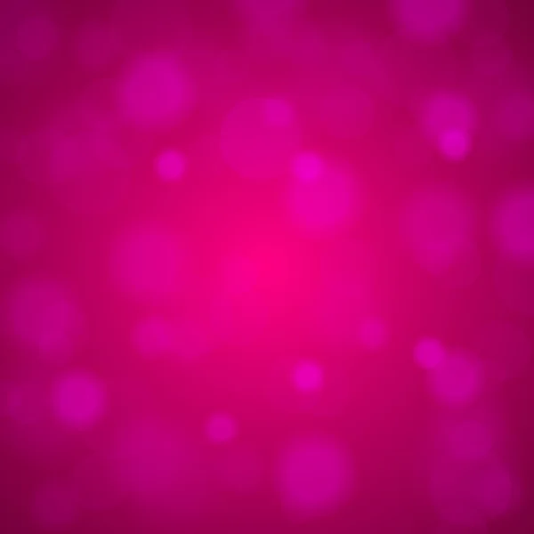 Brillantes luces de color rosa brillante fondo borroso. Ilustración vectorial — Vector de stock