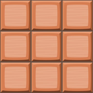 Çizgi film el portakal sorunsuz dekoratif karolar doku boğulmak. Vektör çizim