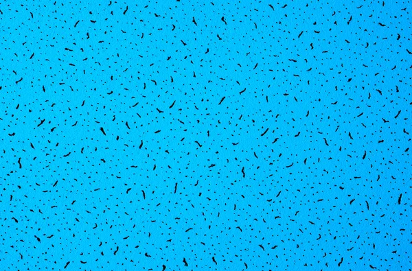 Cyan abstrato grunge textura de papel macro com manchas pretas — Fotografia de Stock