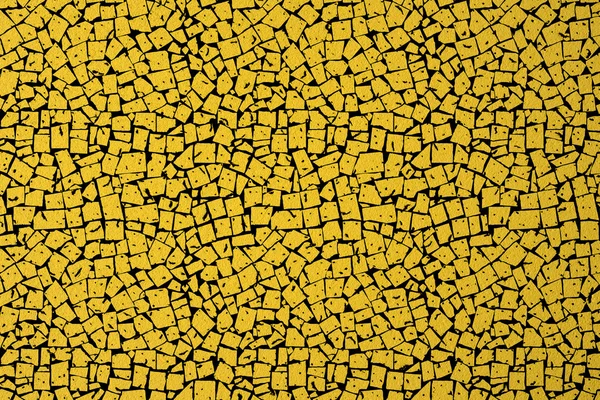 Papel grunge abstrato dourado macro textura mosaico estilo — Fotografia de Stock