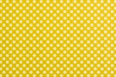 Sarı soyut kağıt satırları makro doku beyaz yıldız tarz stil.