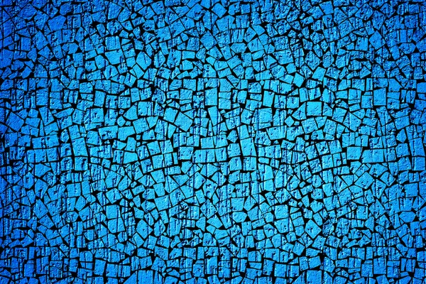 Cyan gips vägg i form av regndroppar vinjettering textur svart kakel stil — Stockfoto
