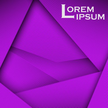 Mor soyut çizgi kartı arka planı. Posterler, kapaklar, pankartlar, el ilanları ve afiş tasarımları için kullanın. Vektör çizimi