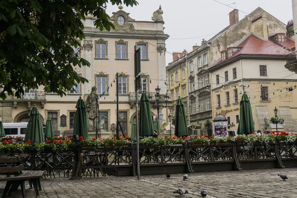 Centrum stolicy europejskiego miasta — Zdjęcie stockowe