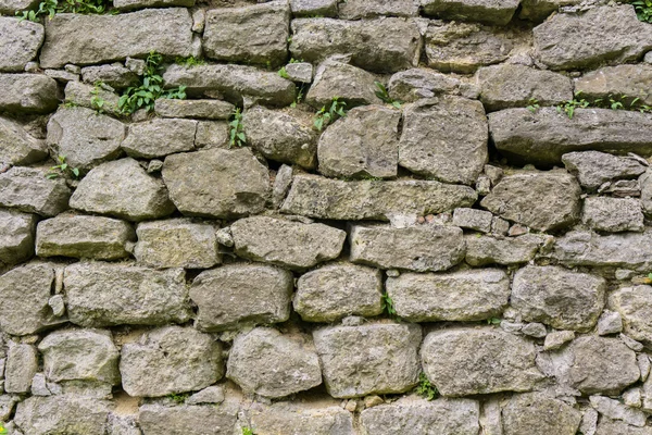 Textura de cerca de pedra cinza velha — Fotografia de Stock