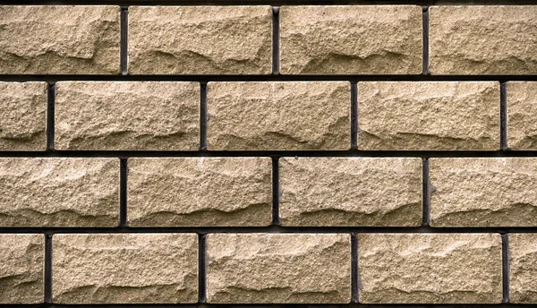 Textura de azulejos decorativos em forma de tijolo — Fotografia de Stock