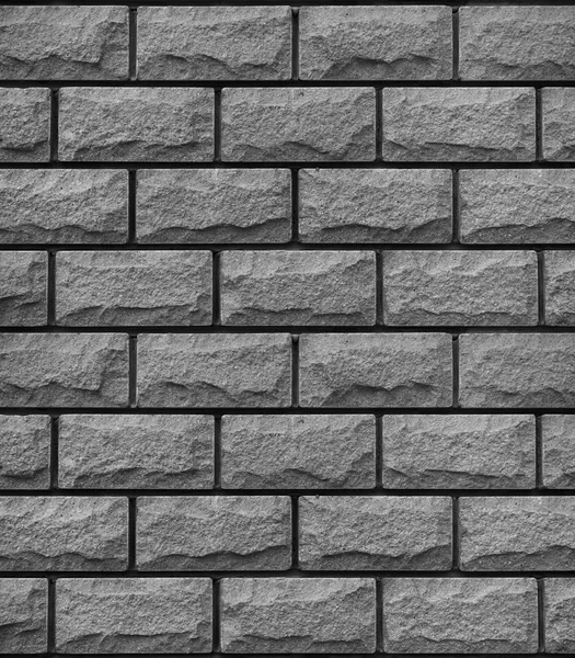 Textura de azulejos decorativos cinzentos em forma de tijolo — Fotografia de Stock