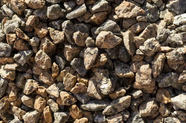 Натуральні камені гравійна текстура макро фон — стокове фото