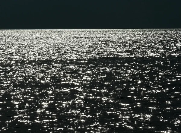 Karanlık su güneş yansımaları arka plan dokusu ile