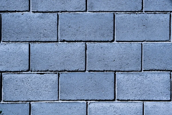 Texture del muro di mattoni blu scuro — Foto Stock