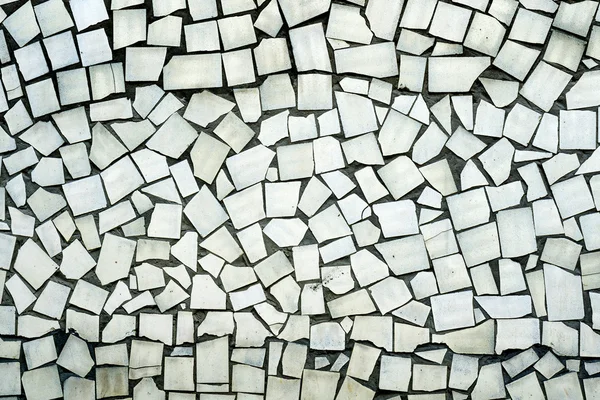 Textura de azulejos decorativos assimétricos cinza — Fotografia de Stock