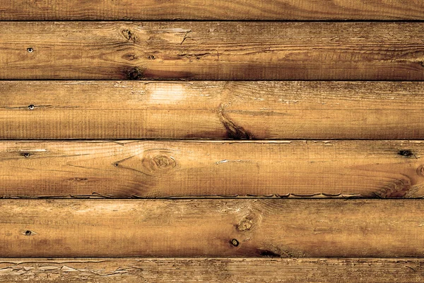 Blockhaus Eichenholz mit gehämmerten Nägeln Textur — Stockfoto