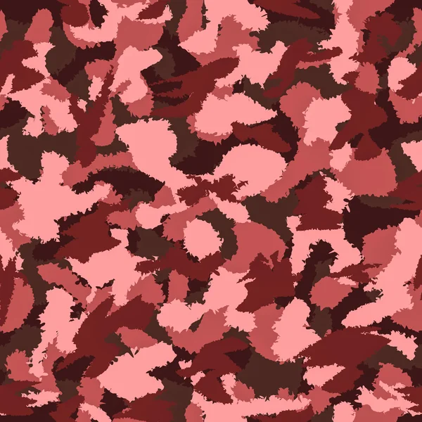 Mixed red camouflage seamless pattern. Can be used for wallpaper, pattern fills, web page background, surface textures — Stock Photo, Image