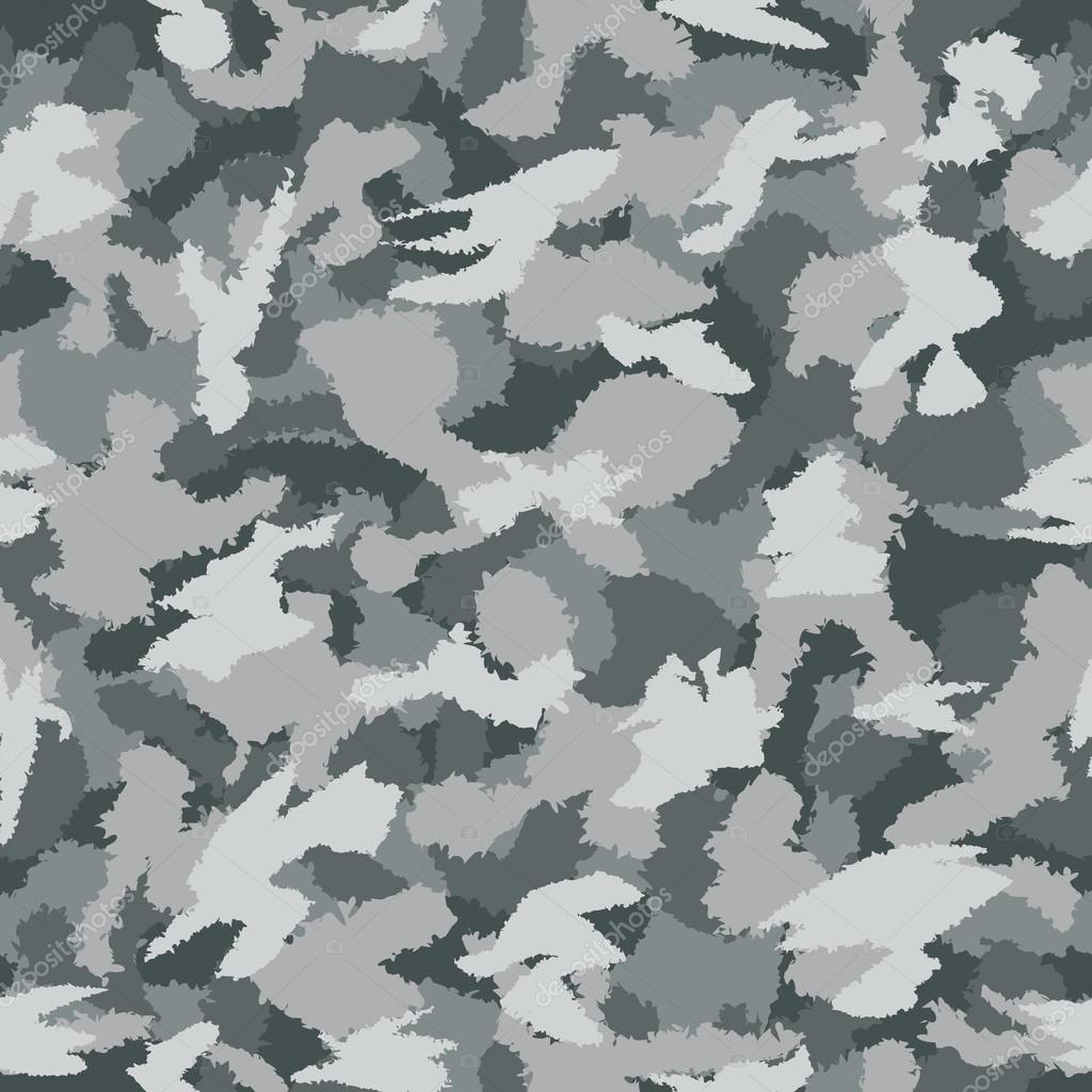 Urban camouflage wallpaper | War grey urban camouflage seamless vector