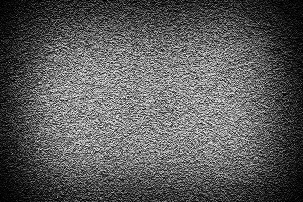Vinyet etkisi makro doku arka plan ile gri kaplama duvar macun yüksek kontrastlı — Stok fotoğraf
