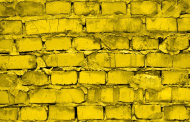 Taze altın tuğla doku arka plan ayrıntılı