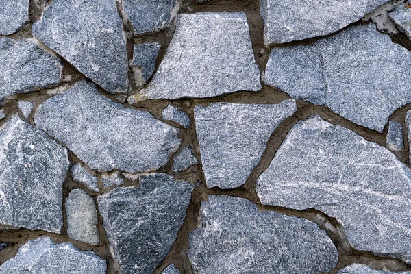 Parede velha de pedras azuis textura fundo — Fotografia de Stock