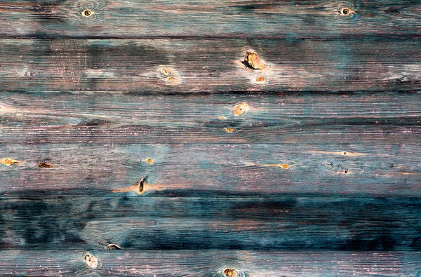 Velho azul e vermelho pintado vintage contraste de madeira textura fundo — Fotografia de Stock