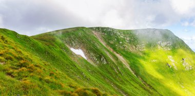 Güzel Karpat Dağları, doğa manzara yaz, Ukrayna.