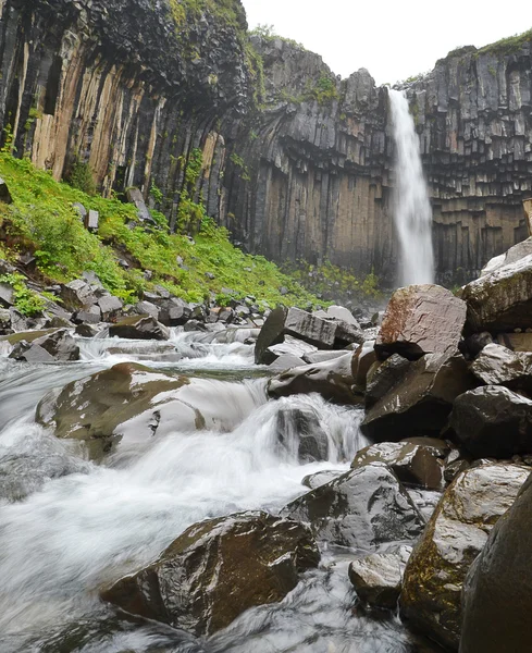 Svartifoss — Zdjęcie stockowe